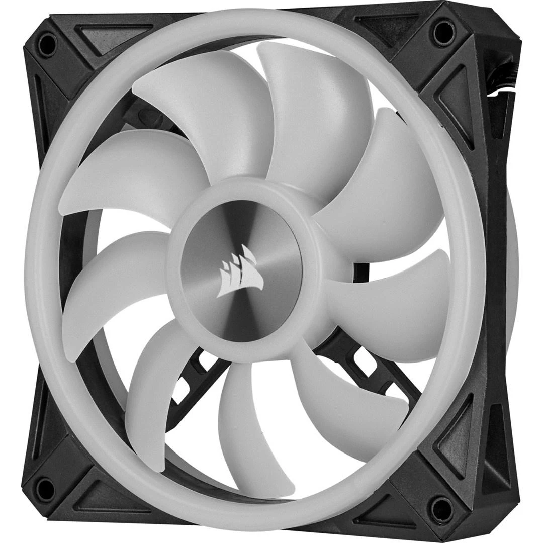 Auš. Corsair iCUE QL140 RGB CO-9050100-W