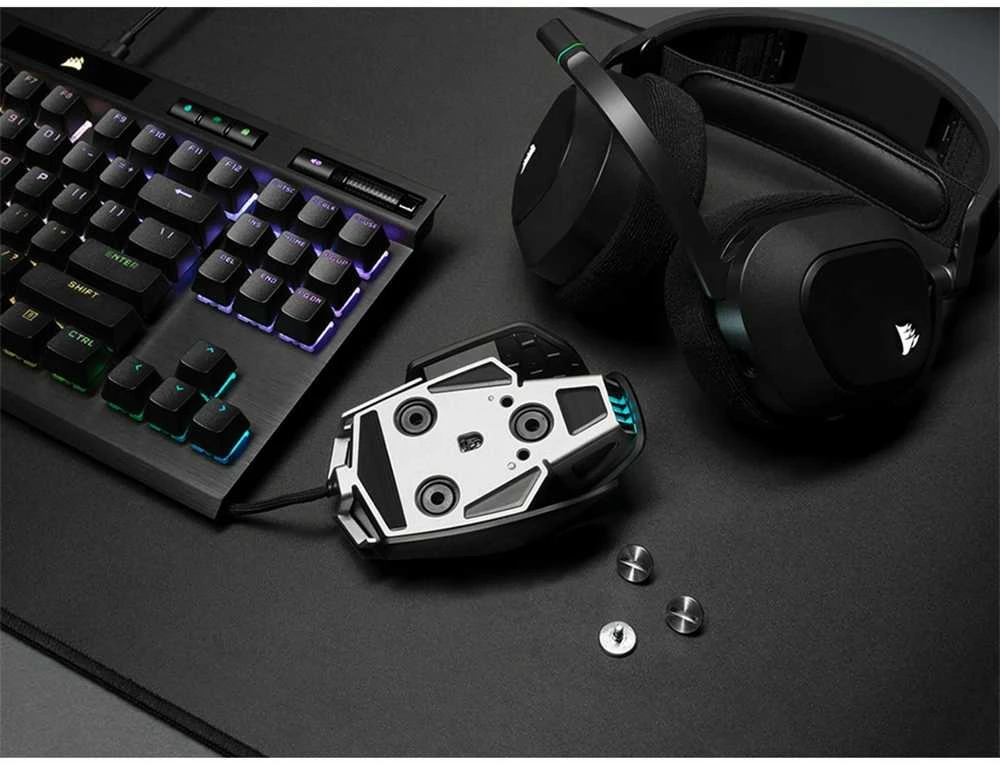 Corsair | Tunable FPS Pelė žaidimams | M65 RGB ULTRA | Pelė žaidimams | Optinė | su laidu | Juodas | Yes