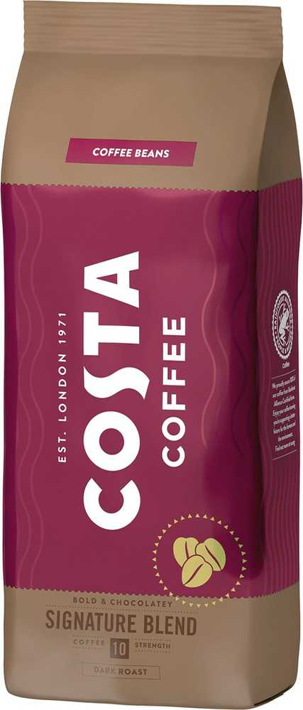 Kavos pupelės COSTA Caffe Crema Blend, 1kg