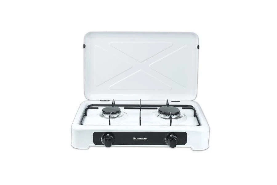 Ravanson K-02T kaitlentė Baltas Countertop Gas 2 zona(s)