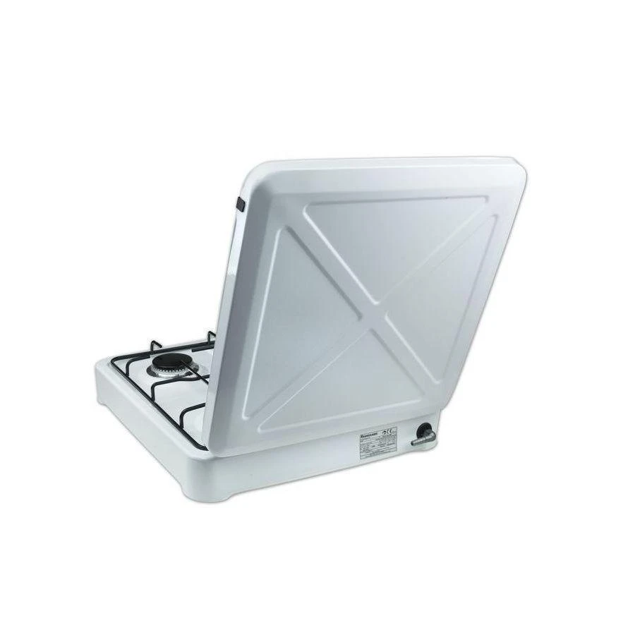Kaitlentė Ravanson K-04T hob Juodas, Baltas Countertop Gas 4 zone(s)