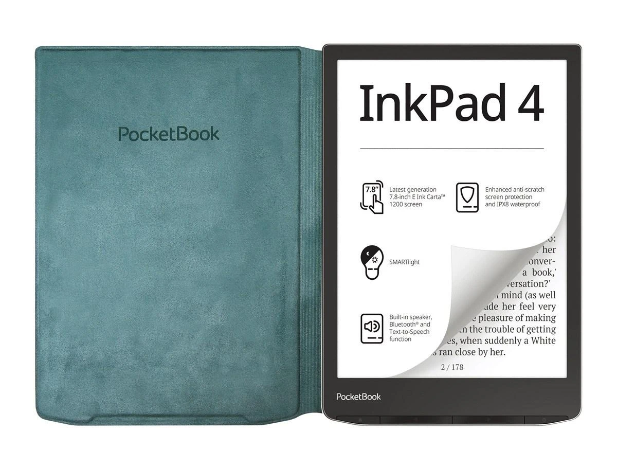 Pocketbook Cover PB flip Inkpad 4 žalias