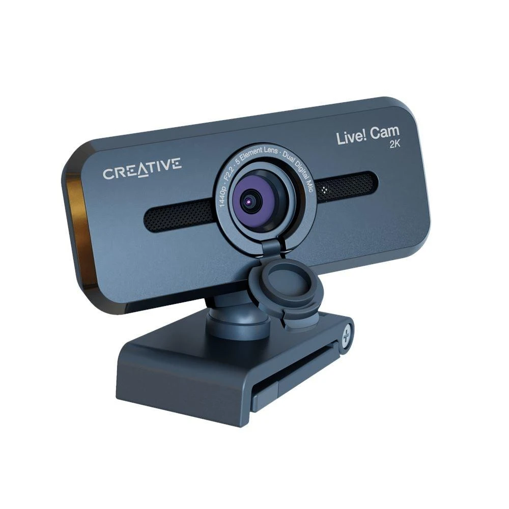 Creative internetinė kamera Sync V32K QHD juodos spalvos
