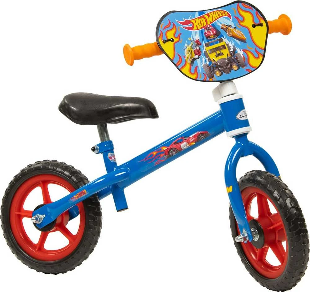 Dviratis visureigiui 10" HOT WHEELS 168 mėlynas