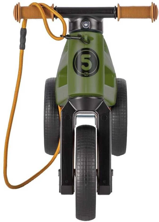 Balansinis dviratukas Funny Wheels Rider SuperSport, 2 viename, khaki spalvos