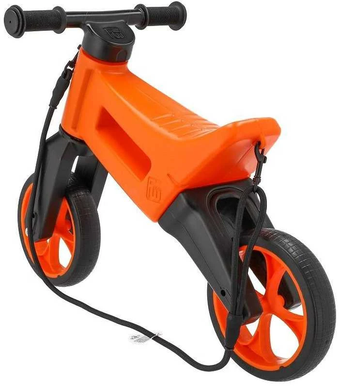 Balansinis dviratukas Funny Wheels Rider SuperSport, 2 viename, oranžinis