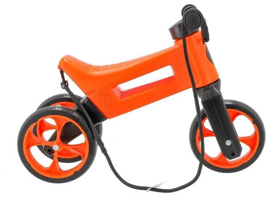 Balansinis dviratukas Funny Wheels Rider SuperSport, 2 viename, oranžinis