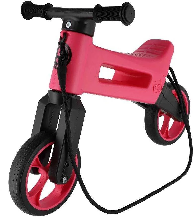 Rožinis Funny Wheels balansinis dviratukas