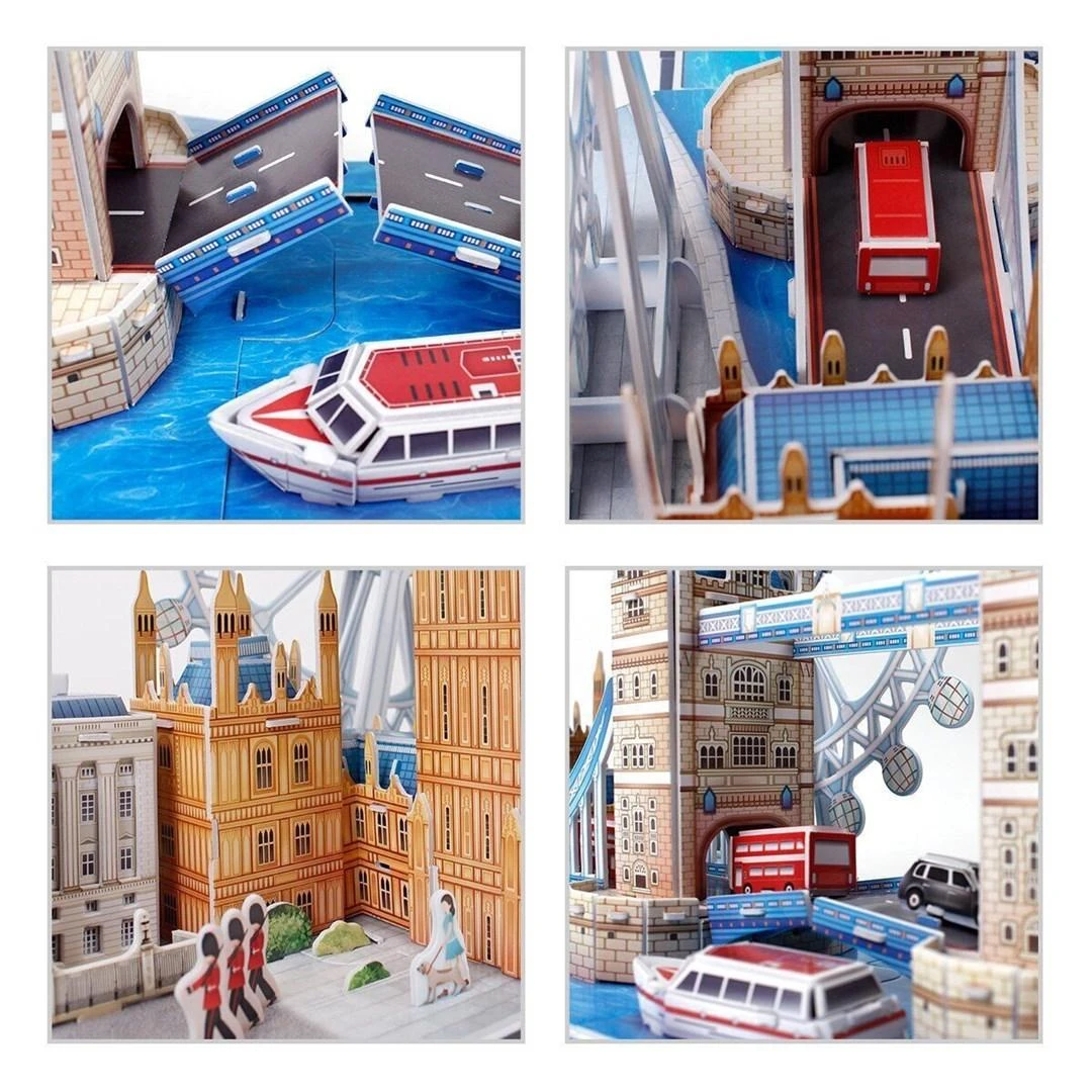 CUBICFUN 3D dėlionė „Londonas“