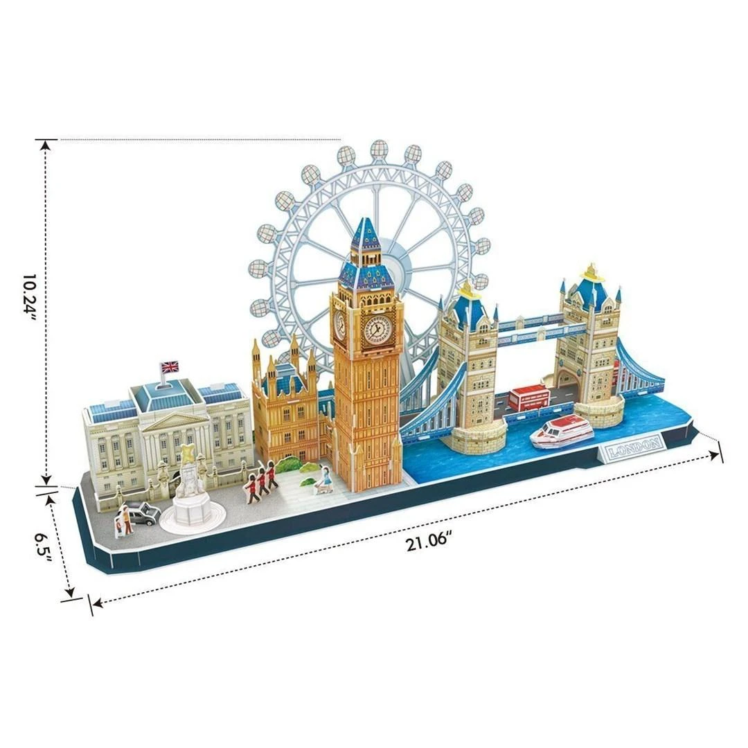 CUBICFUN 3D dėlionė „Londonas“