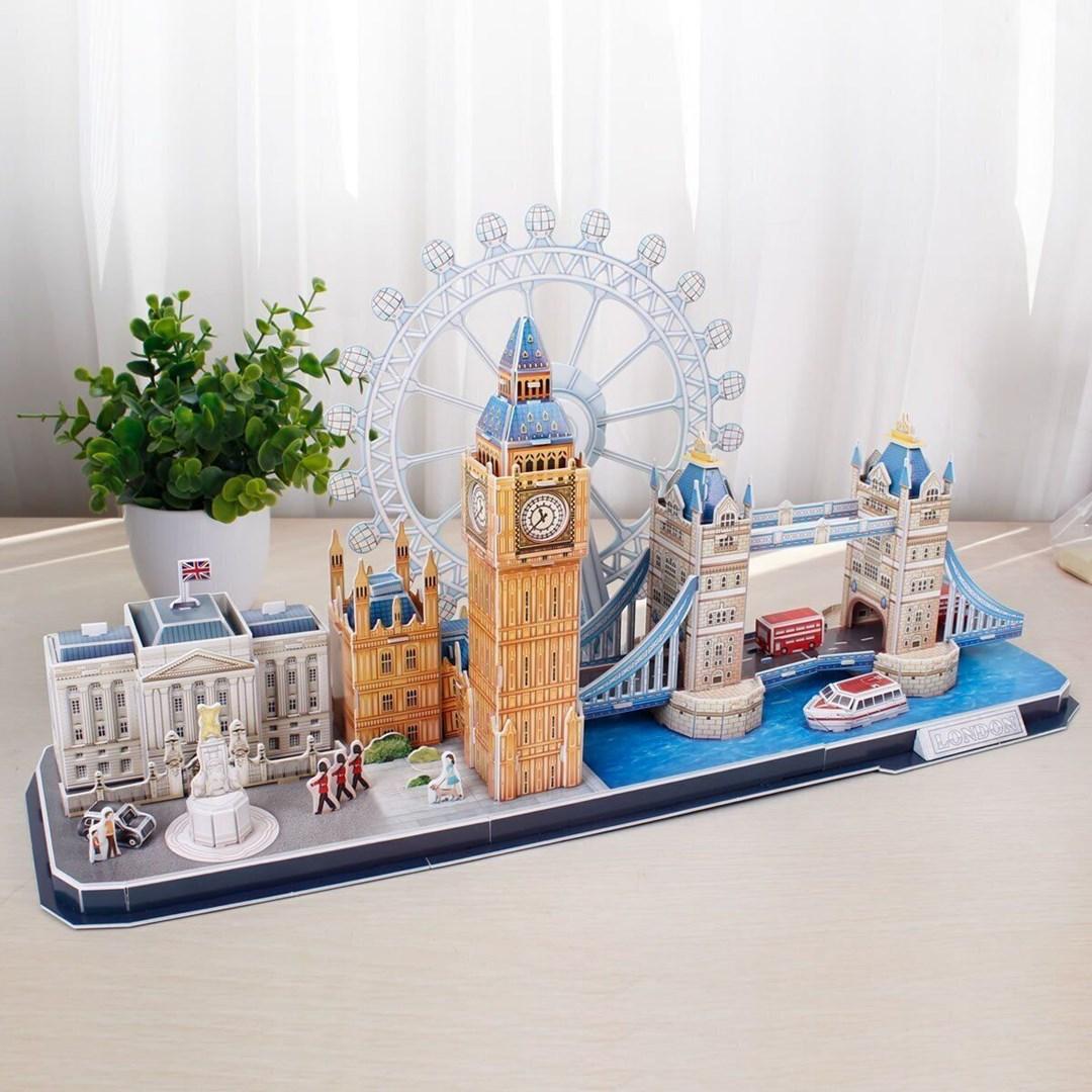 CUBICFUN 3D dėlionė „Londonas“ aprašymas - Prekės nuotrauka