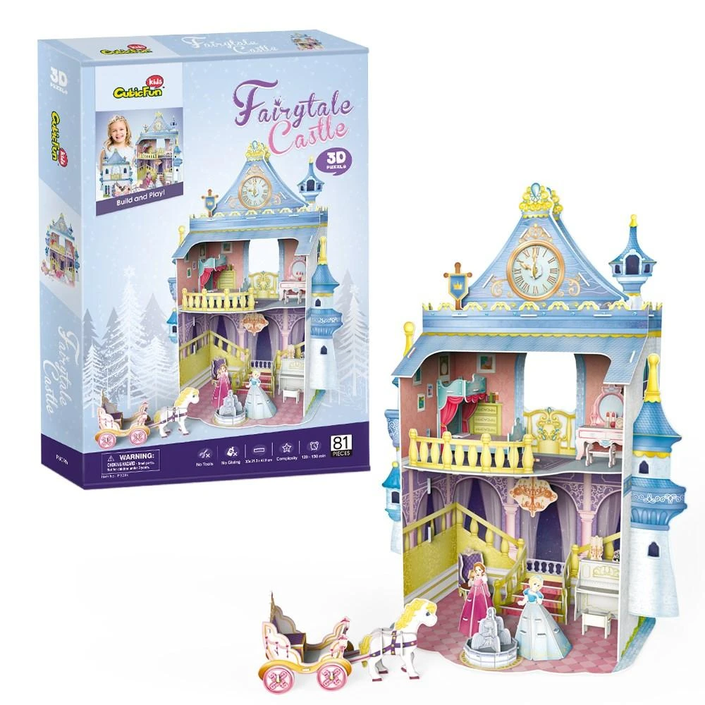 CUBICFUN 3D dėlionė „Fėjų pilis“