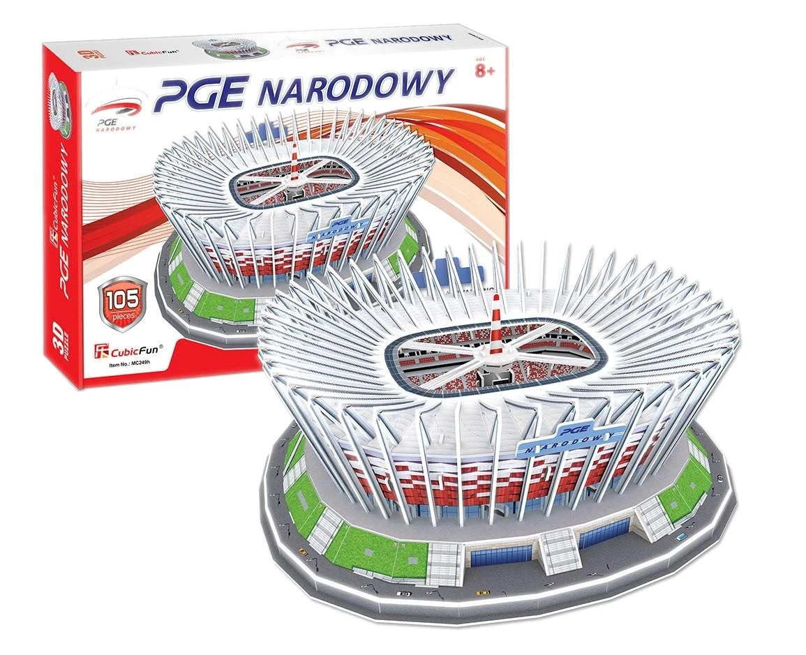 Puzzle 105 detalių 3D dėlionė PGE Nacionalinis stadionas