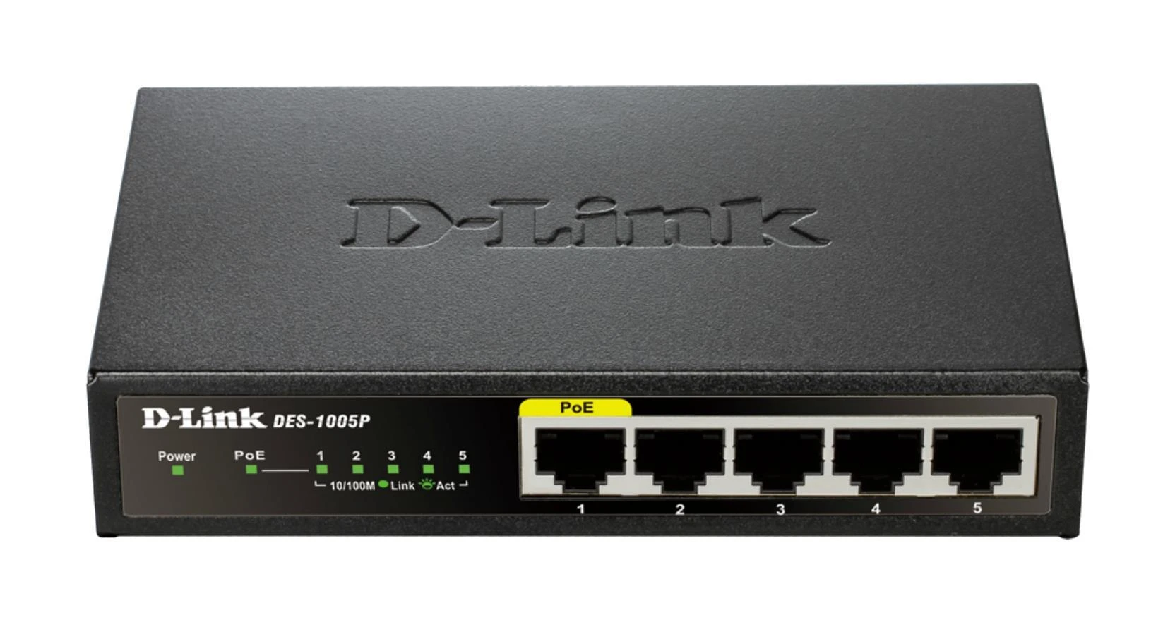 Šakotuvas D-Link | Jungiklis | DGS-1005P | Nevaldomas | Darbalaukis | Gigabit Ethernet (vario) jungtys kiekis 5 | Maitinimas per Ethernet (PoE) jungtys kiekis 4 | Maitinimo tipas Išorinis