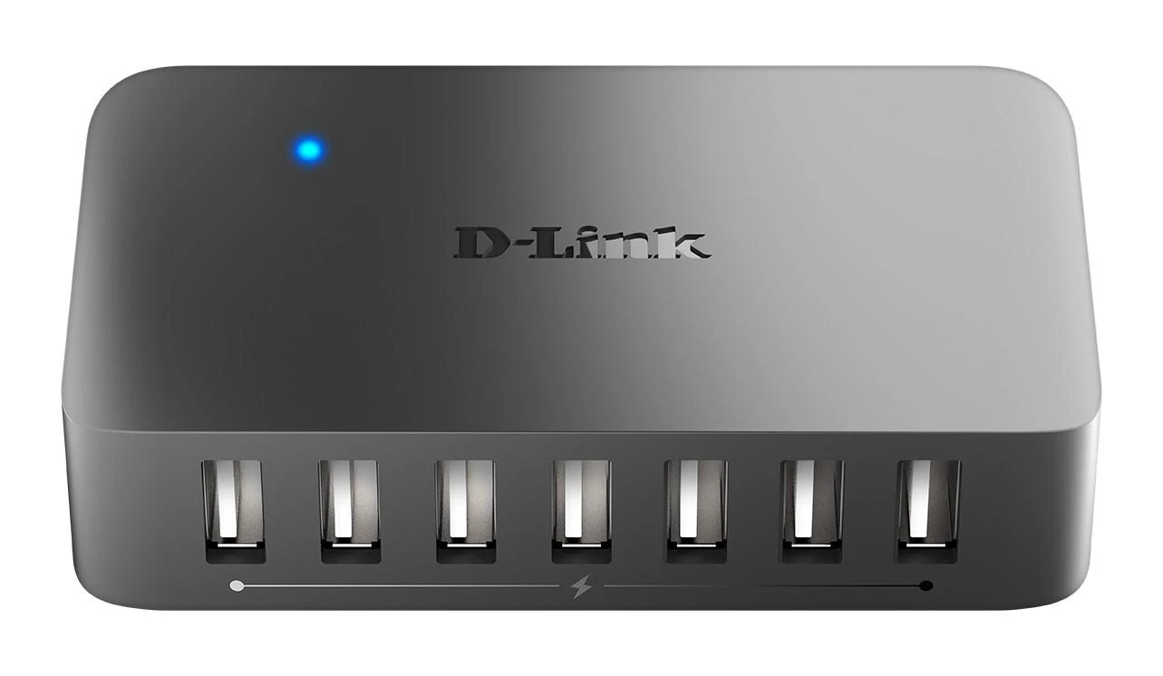 D-Link DLINK 7xUSB2.0 7 prievadų USBHub 480Mbps PC MAC