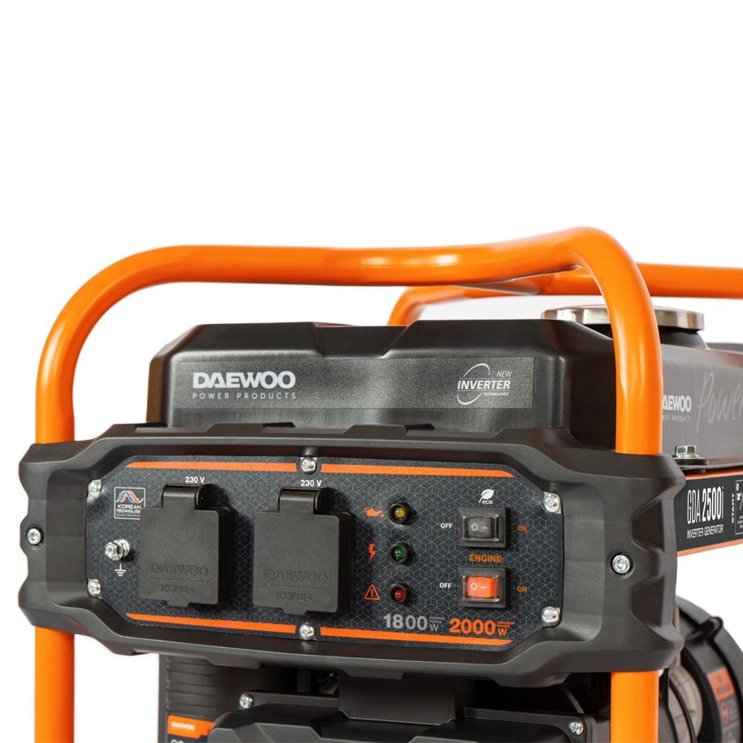 DAEWOO inverterinis benzininis generatorius 1.8KW 230V/GDA 2500i