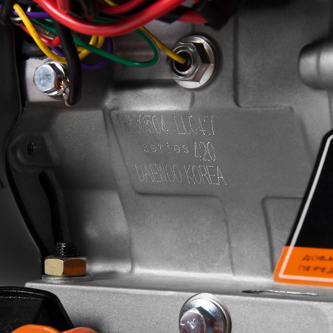 Daewoo benzininis generatorius GDA 7500DPE-3, 6.5kW, 1/3 fazės