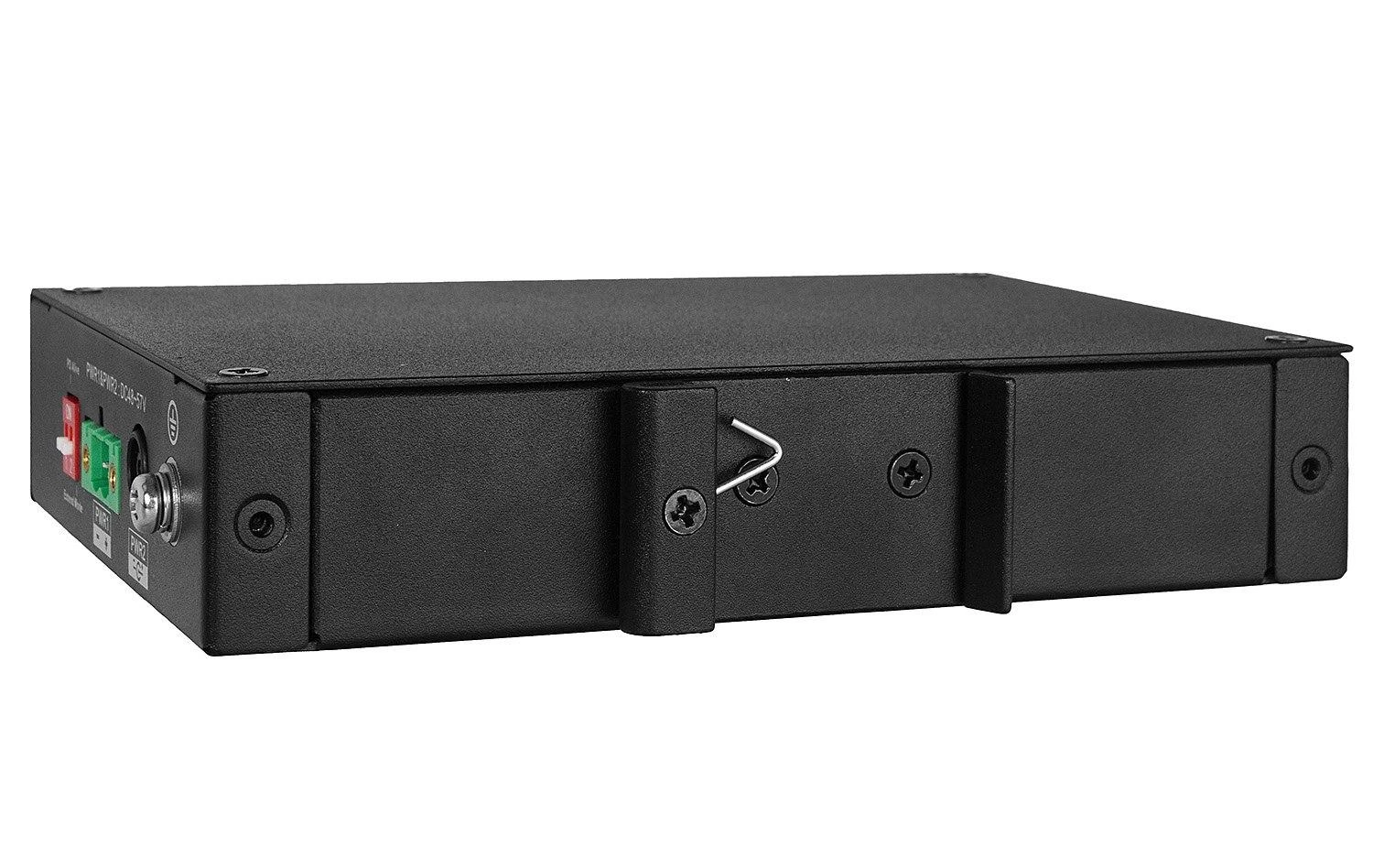 Šakotuvas PRAMONINIS SWITCH'AS POE PFS3106-4ET-60-V2 4 PRIEVADŲ SFP DAHUA