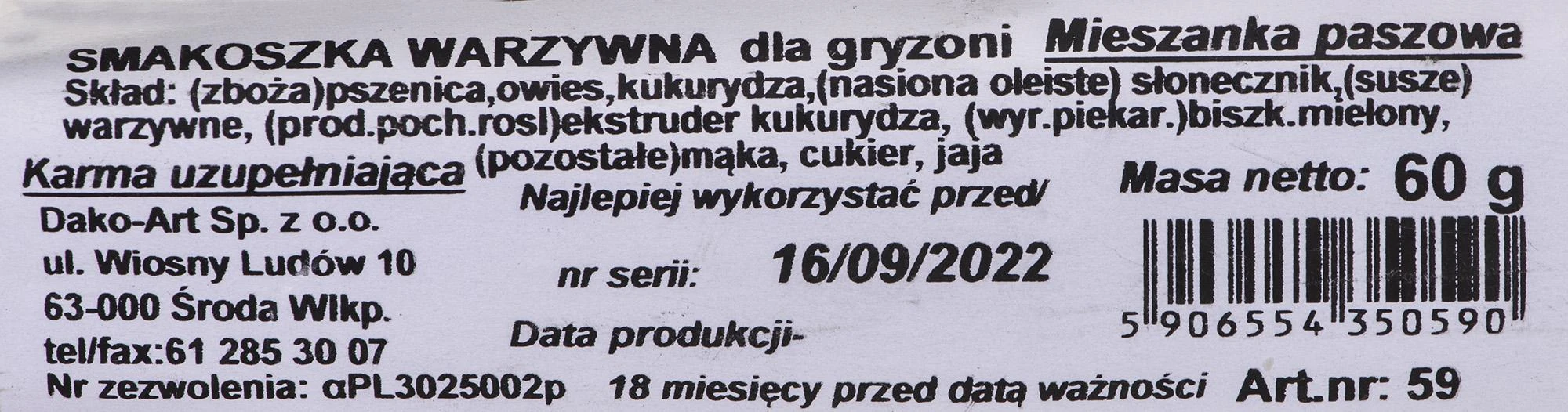 Dako-Art BOMBONIERKA GRYZOŃ