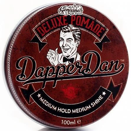 Dapper Dan Deluxe Pomade vidutinės fiksacijos ir spindesio plaukų pomada, 100 ml
