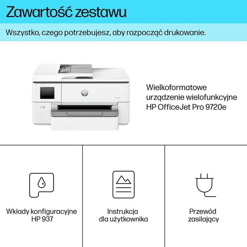 „Hewlett Packard“ (HP) „HP OfficeJet Pro 9720e“ daugiafunkcis įrenginys