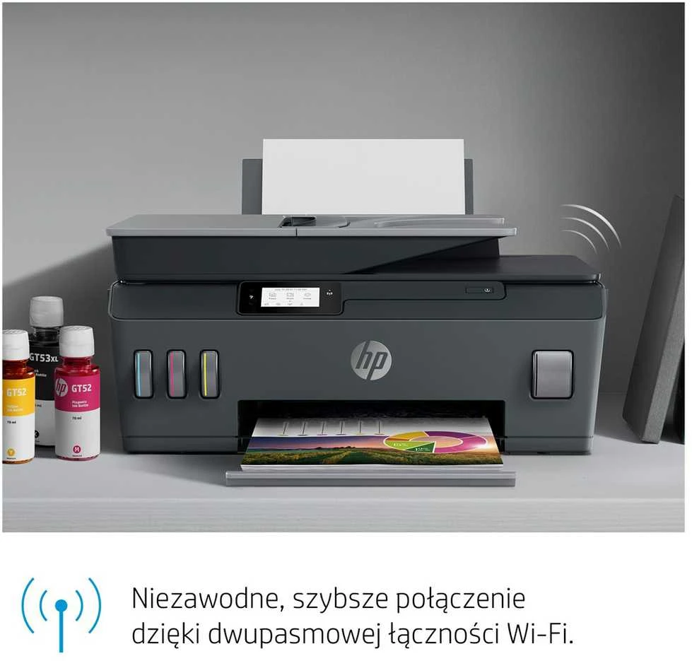 Spausdintuvas HP Smart Tank 615 Atrament Kolor ADF USB WiFi