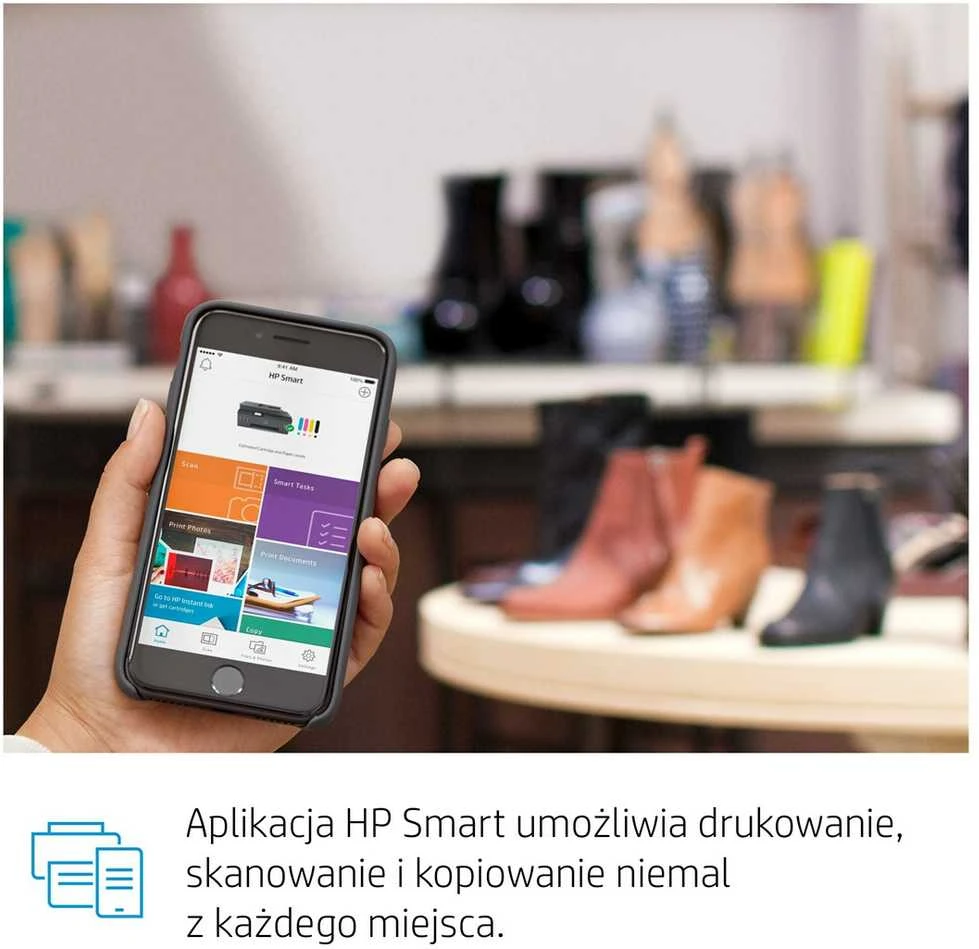 Spausdintuvas HP Smart Tank 615 Atrament Kolor ADF USB WiFi