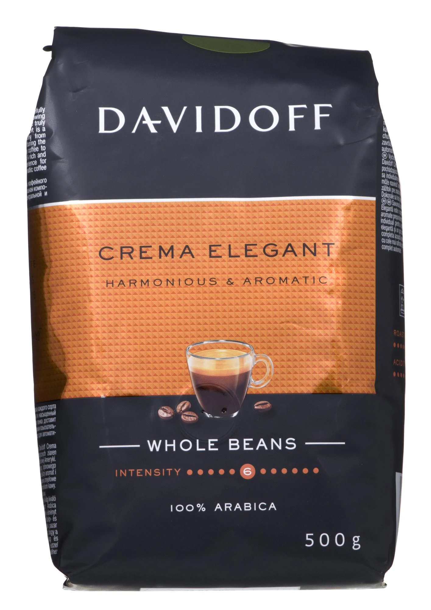 Davidoff Cafe Creme Elegant kavos pupelės 500g