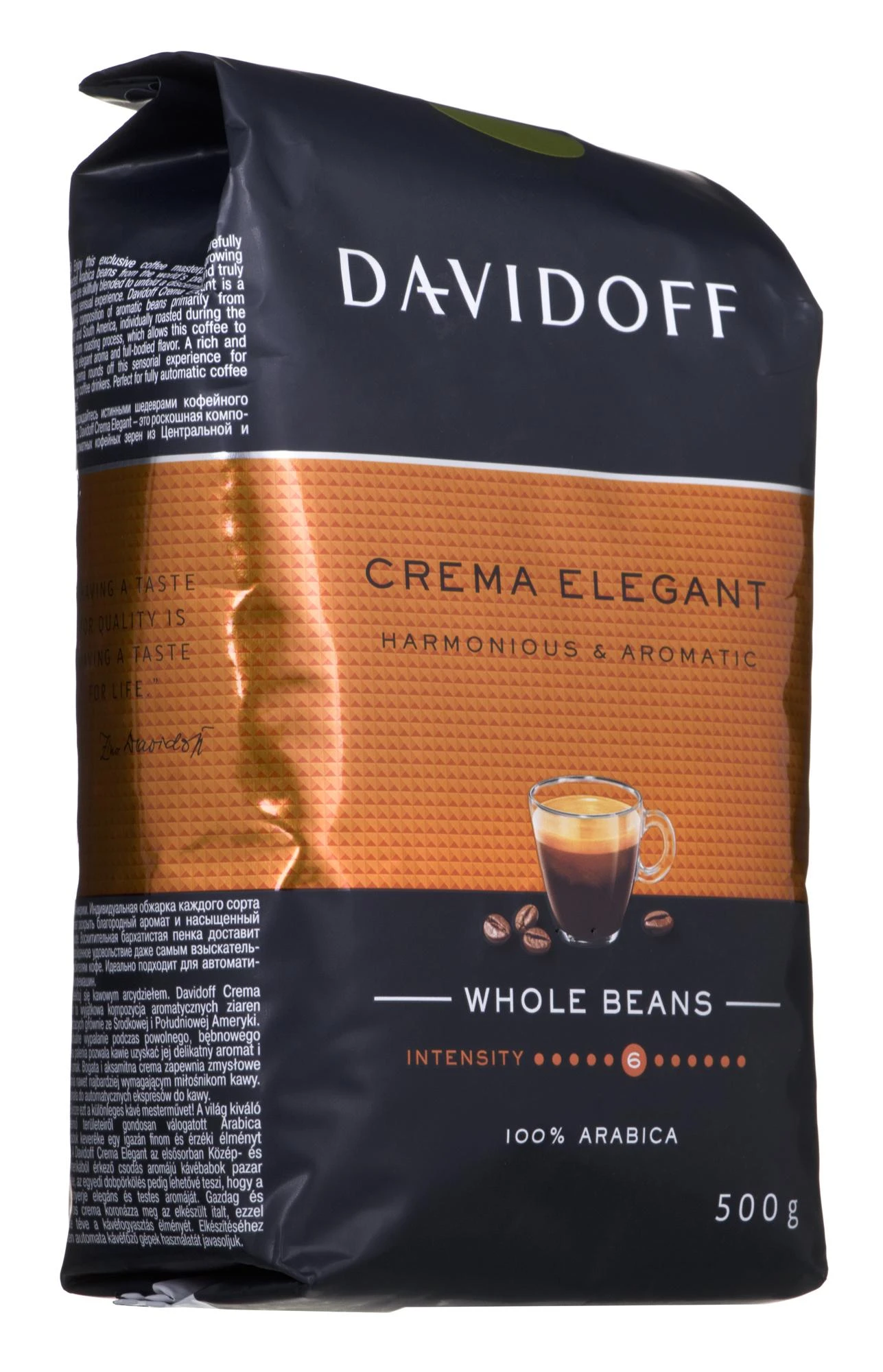 Davidoff Cafe Creme Elegant kavos pupelės 500g