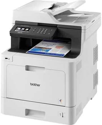 BROTHER DCP-L8410CDW spalvotas lazerinis daugiafunkcis spausdintuvas, automatinis dokumentų tiektuvas (ADT), dvipusis spausdinimas, 1 GB LAN, WIFI, 31 psl./min.