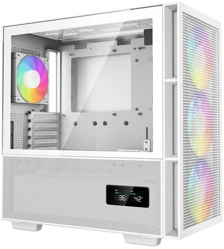 Korpusas Deepcool CH560 Digital MID TOWER CASE, Baltas
