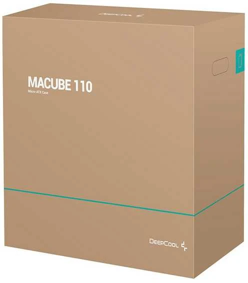 Kompiuterio korpusas Deepcool MACUBE 110 WH, Baltos spalvos (R-MACUBE110-WHNGM1N-G-1)