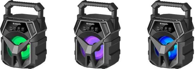 Nešiojamasis Garsiakalbis - Defender G98 Mono 5 W Juodas