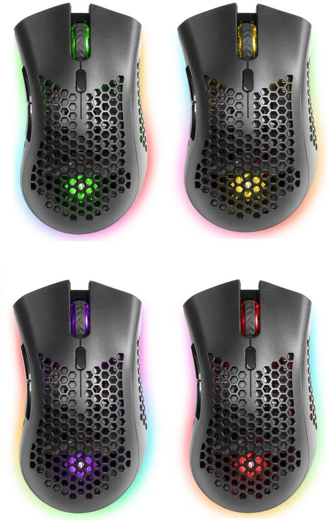 Kompiuterio Pelė - Defender GM-709L Warlock 52709 su RGB Apšvietimu