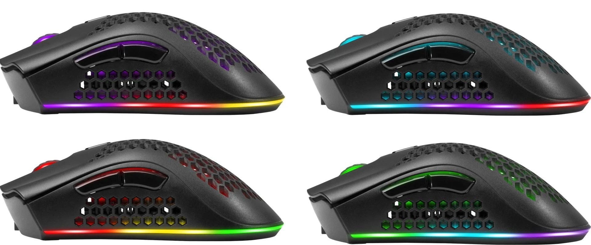 Kompiuterio Pelė - Defender GM-709L Warlock 52709 su RGB Apšvietimu
