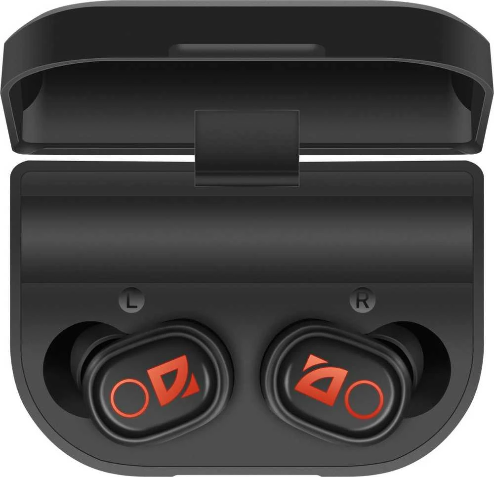 Ausinės Defender Twins 639 Juoda