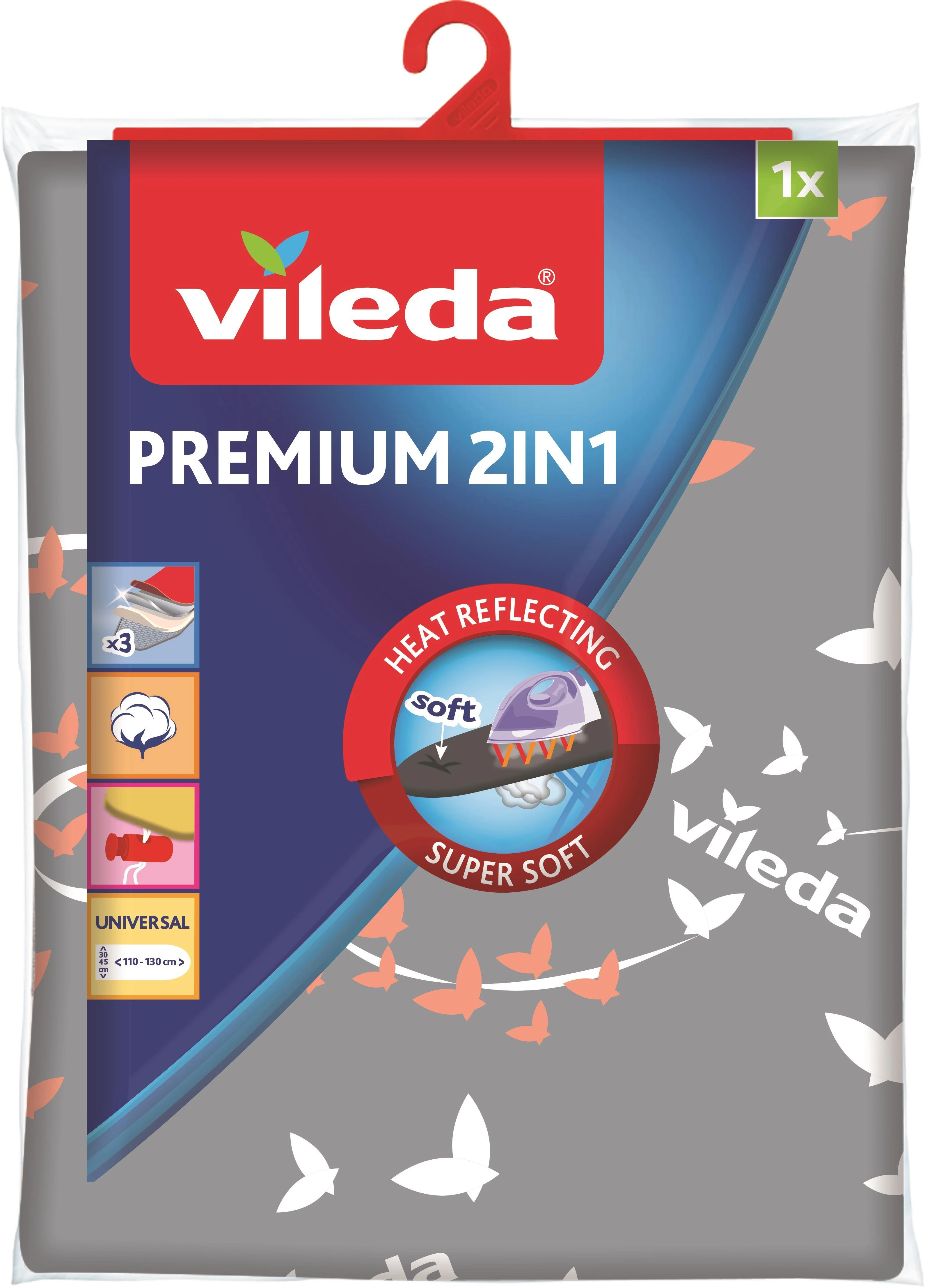 Lyginimo lentos užvalkalas Vileda Premium 2 in 1