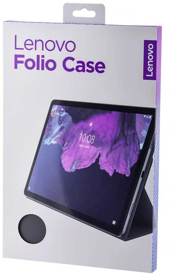 Lenovo Folio dėklas skirtas Lenovo P11, Juodas