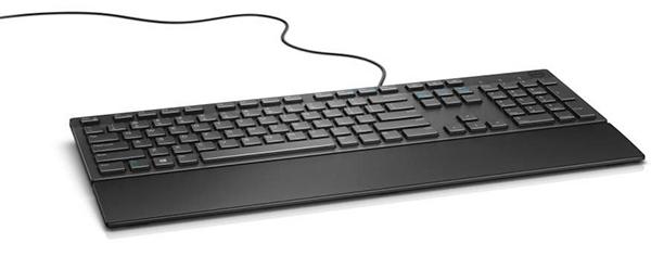 Klaviatūra DELL KB216, viso dydžio (100 %), laidinis, USB, QWERTY, juodas