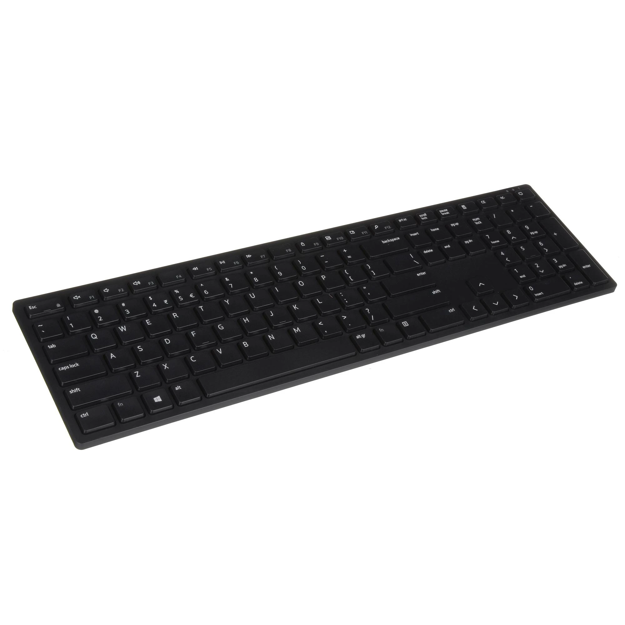 Dell Pro Belaidė klaviatūra ir pelė - KM5221W - US International (QWERTY) - Juodas (RTL BOX)