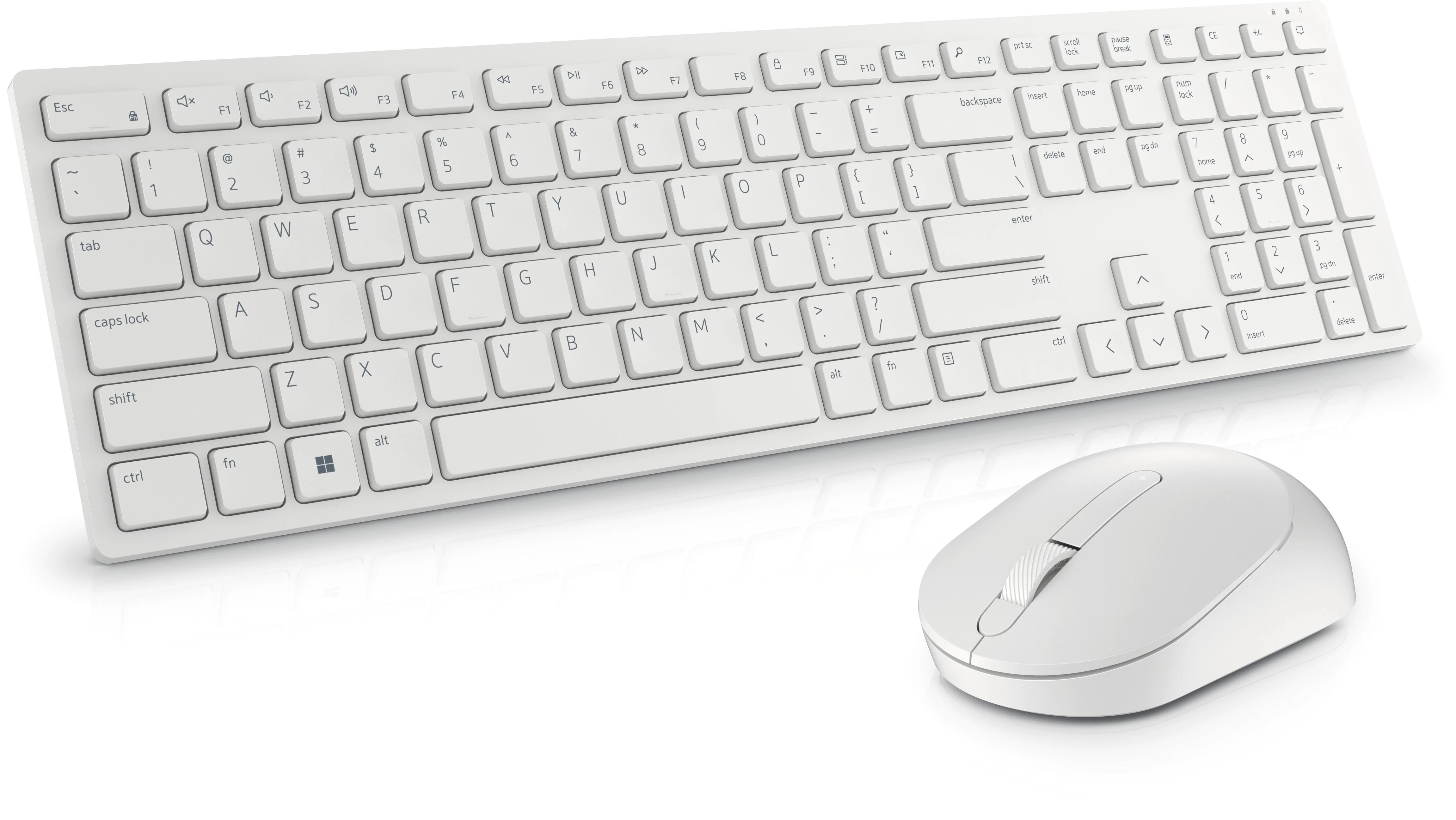 Klaviatūra ir pelė Dell Pro KM5221W, balta