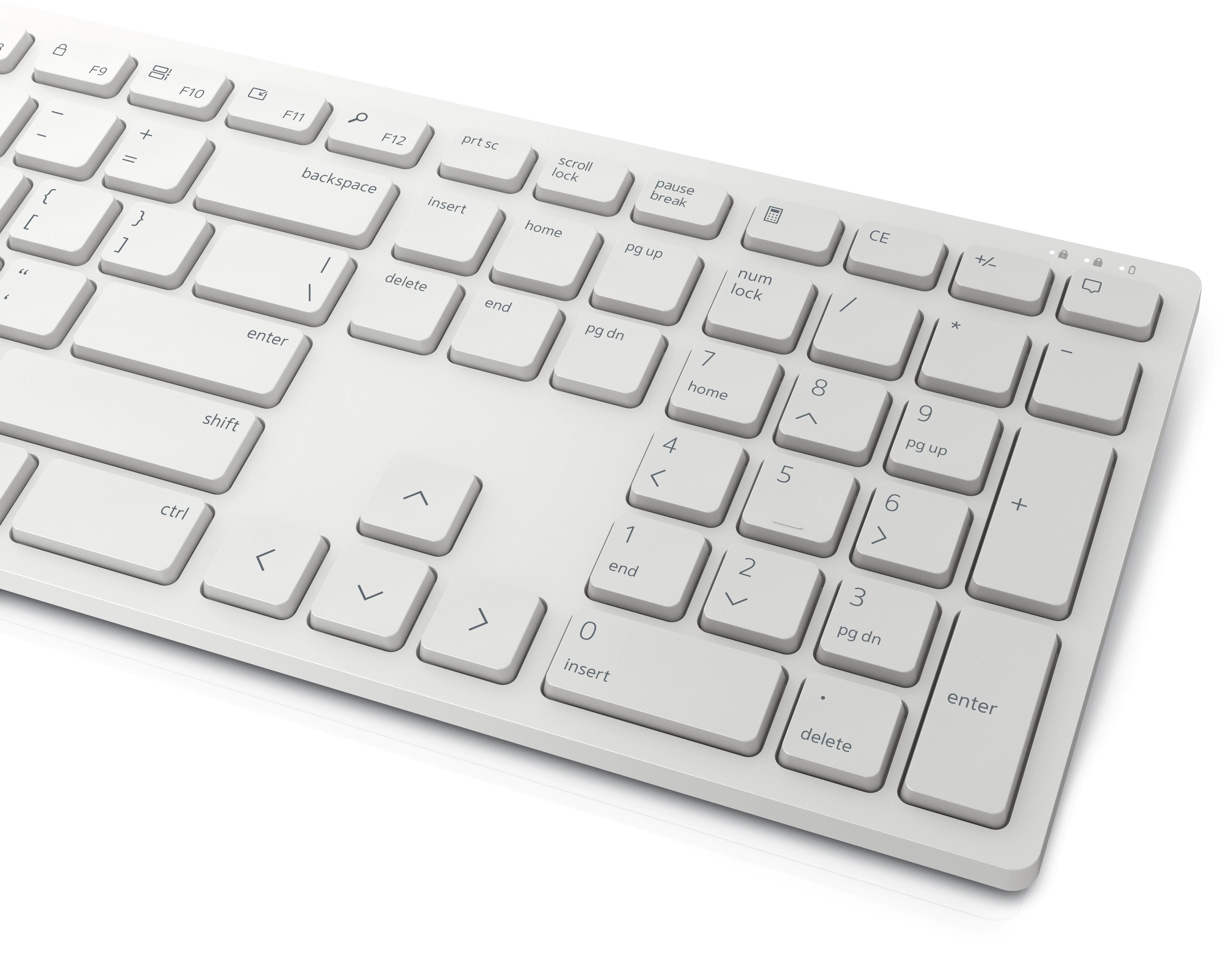 Klaviatūra ir pelė Dell Pro KM5221W, balta