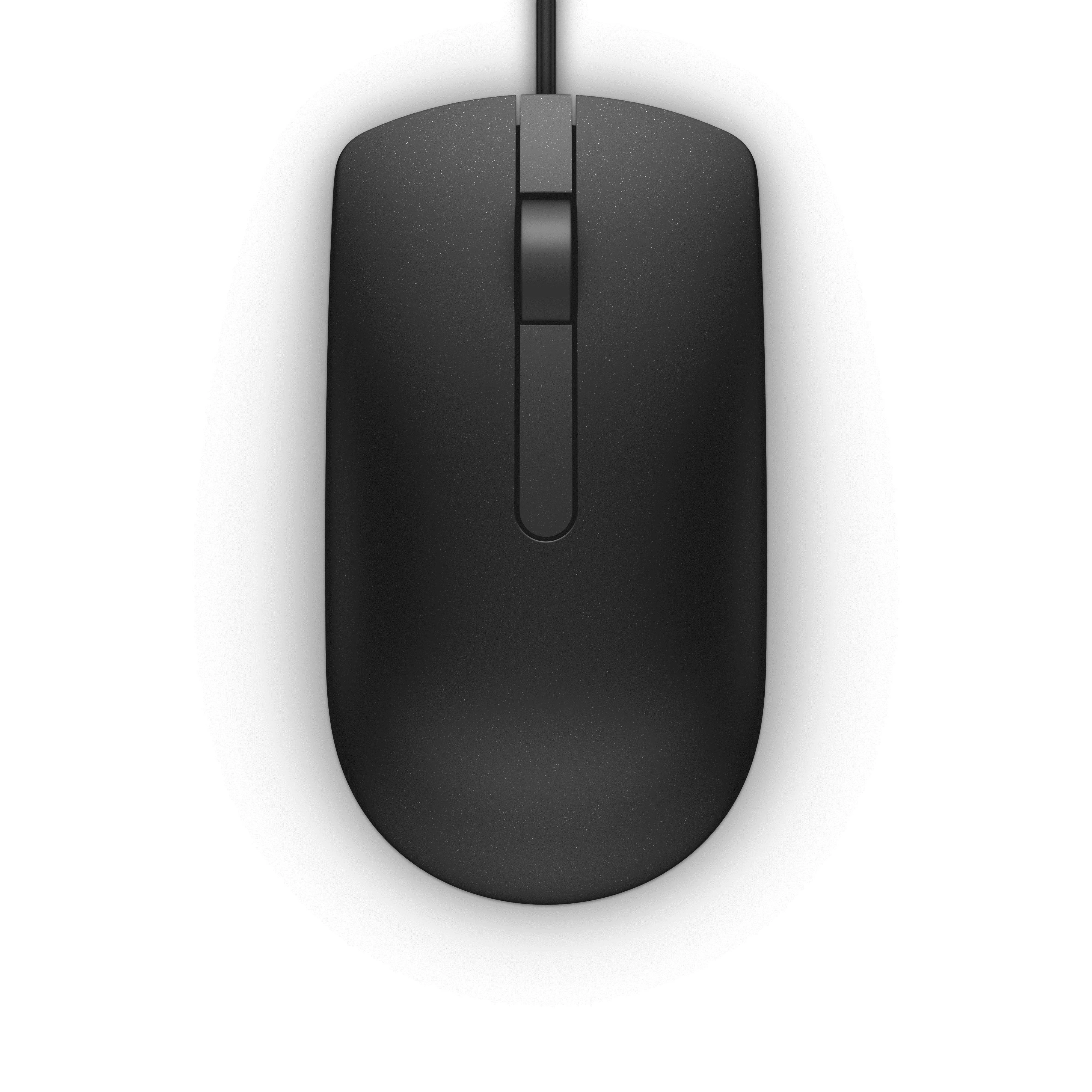 Dell optinė pelė su laidu MS116 (Juoda)