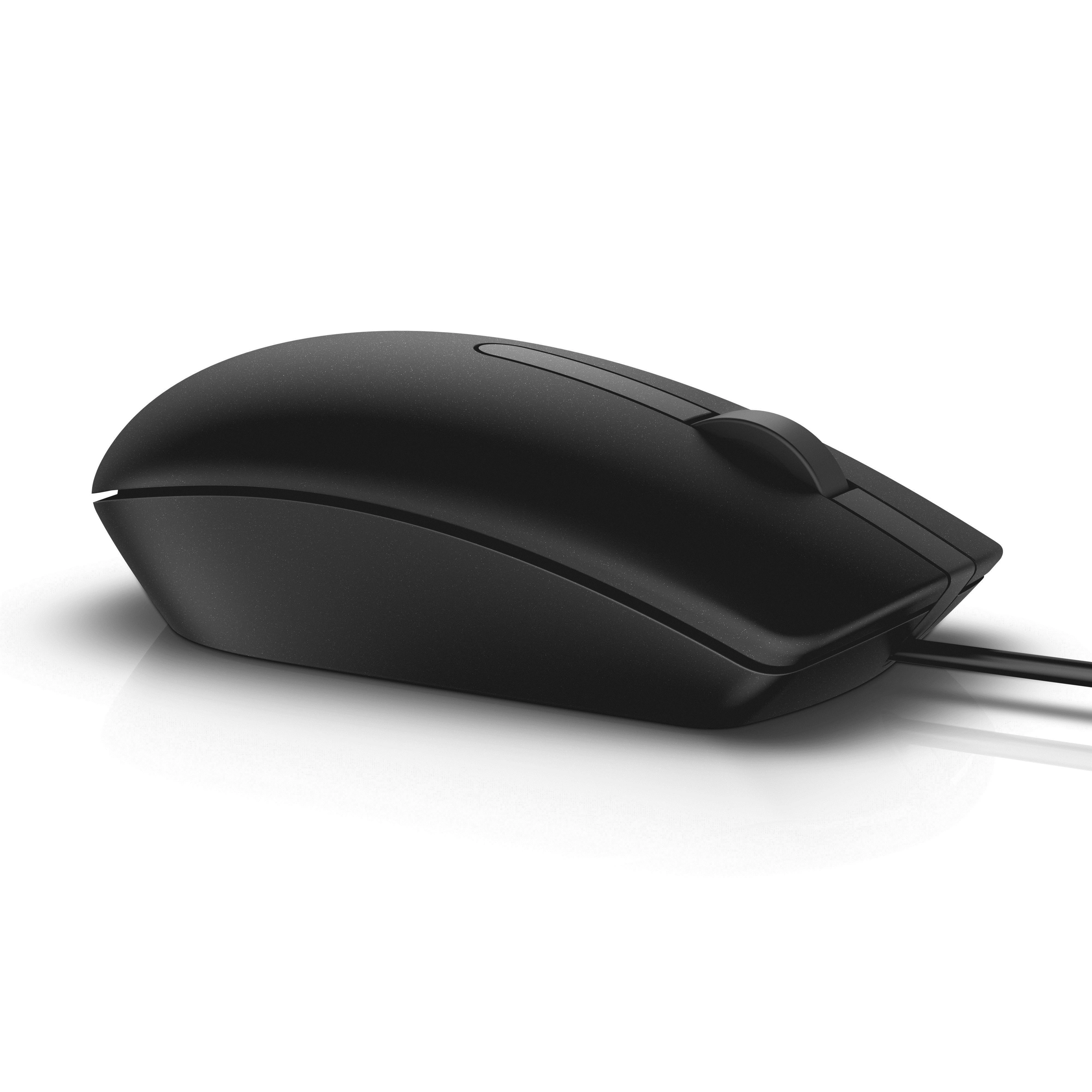 Dell optinė pelė su laidu MS116 (Juoda)