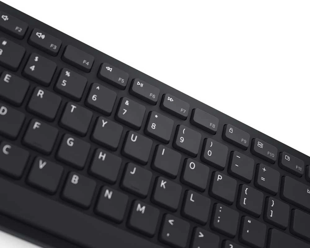 Klaviatūra Dell KM5221W Pro | Klaviatūros ir pelės rinkinys | Wireless | Ukrainian | Juodas | 2.4 GHz