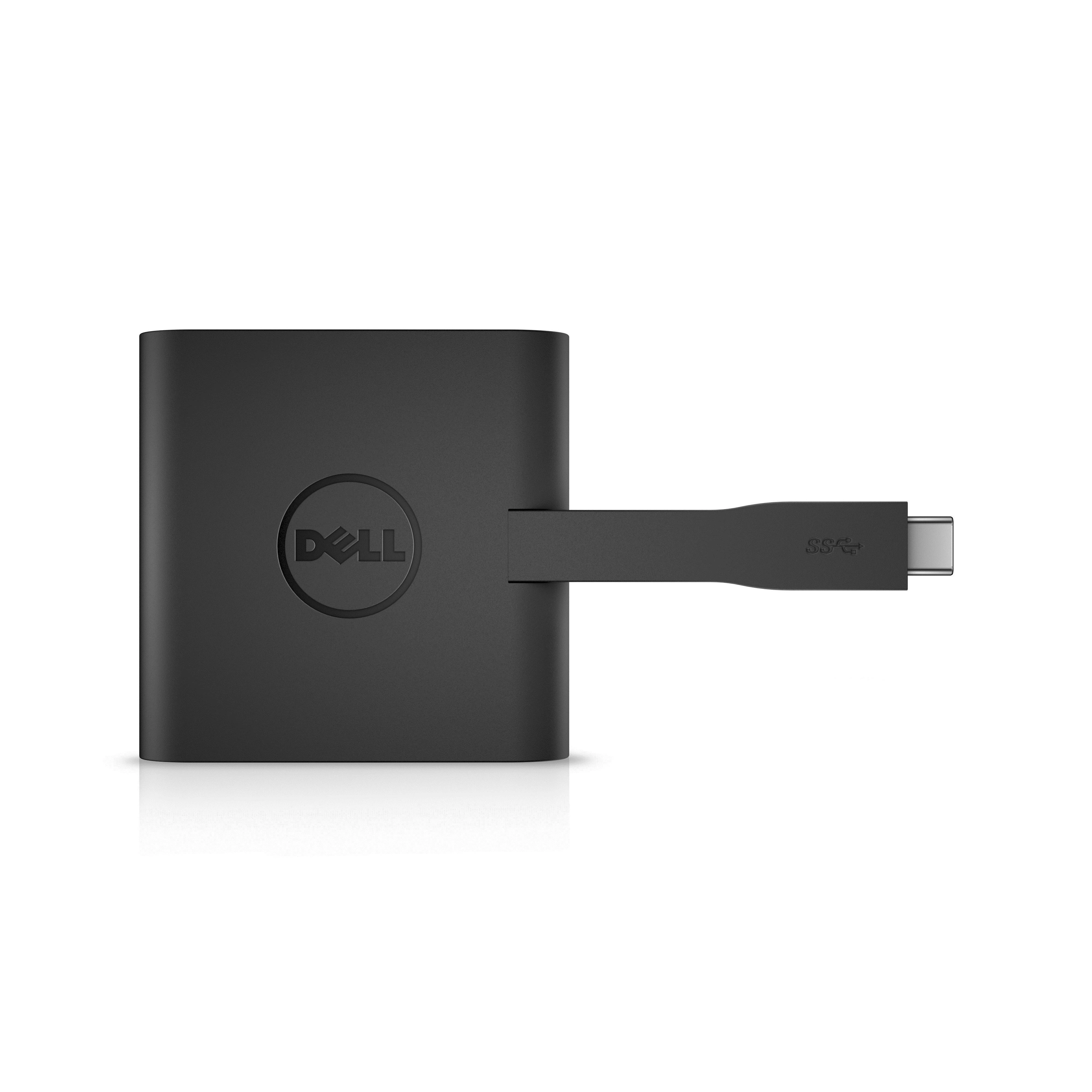 Dell DA200 USB-C adapteris iš viršaus