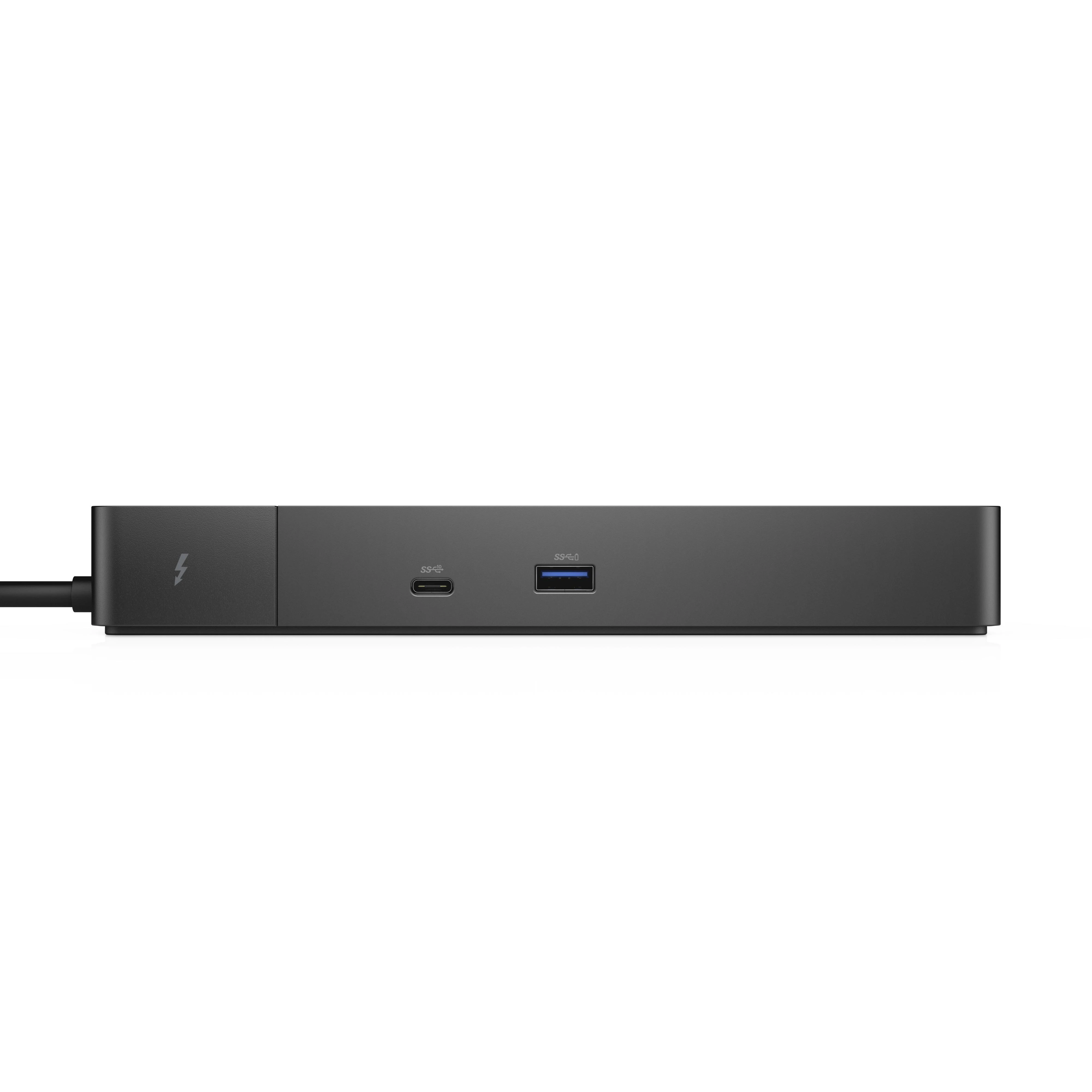 „Dell WD19TBS Thunderbolt“ dokas, eterneto LAN (RJ-45) jungtys 1, „DisplayPorts“ kiekis 2, USB 3.0 (3.1 Gen 1) jungčių kiekis 3, HDMI jungčių kiekis 1, USB 3.0 (3.1 Gen 1) C tipo jungčių kiekis 1