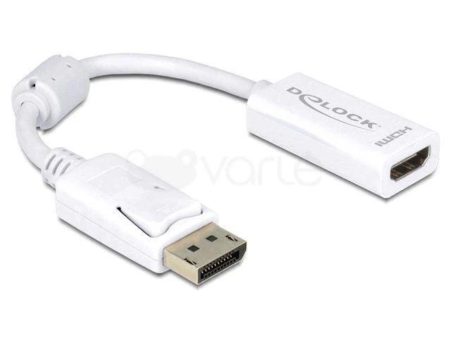 Delock DisplayPort į HDMI adapteris su jungtimi