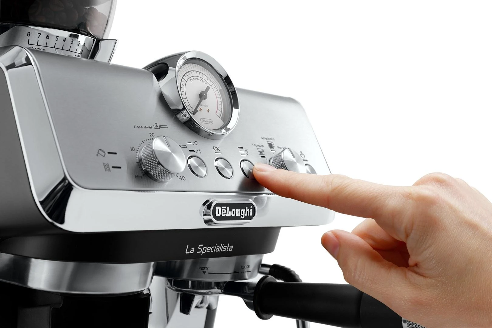 Pusiau automatinis kavos aparatas DeLonghi EC9155.MB
