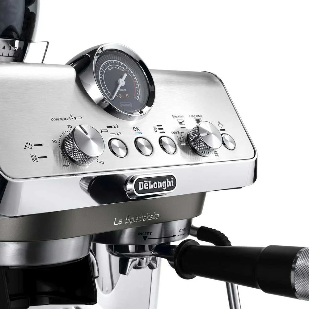 Kavos aparatas Delonghi | | La Specialista Arte Evo EC9255.M | Slėgis 15 bar | Su pieno plakikliu | Manual | Sidabrinis
